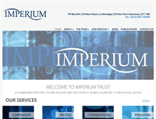 Tablet Screenshot of imperiumtrust.com